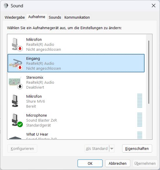 Audioeinstellungen unter Windows 11 Audioeinstellungen unter Windows 11