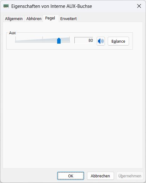 Aufnahmeeinstellungen unter Windows 11 Aufnahmeeinstellungen unter Windows 11